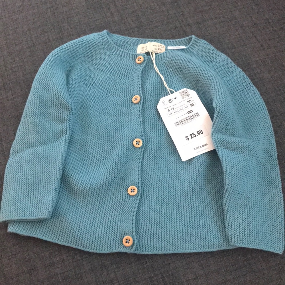 Baby knit cardigan
